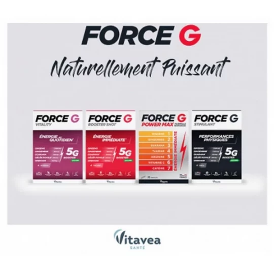 Vitavea Force G Stimulant Performances Physiques Ampoules - image 2