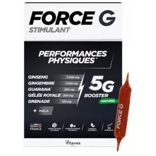 Vitavea Force G Stimulant Performances Physiques Ampoules - image 5