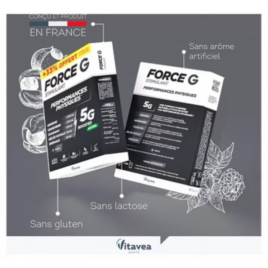 Vitavea Force G Stimulant Performances Physiques Ampoules - image 8