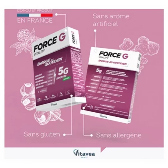 Vitavea Force G Vitality Énergie au Quotidien Ampoules - image 4