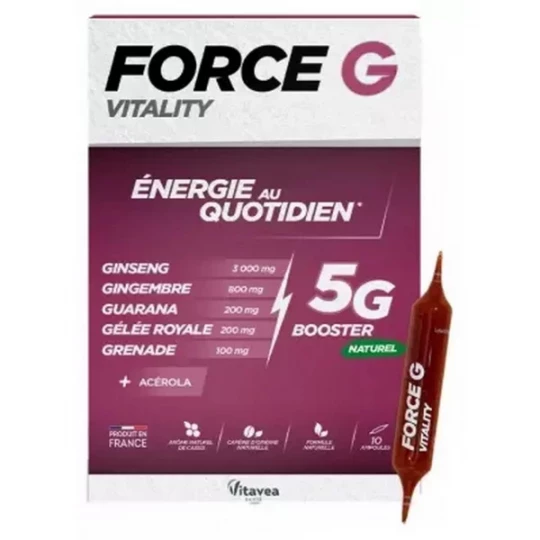 Vitavea Force G Vitality Énergie au Quotidien Ampoules - image 5