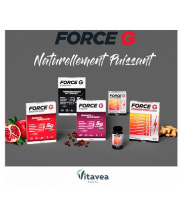 Vitavea Force G Vitality Énergie au Quotidien Ampoules