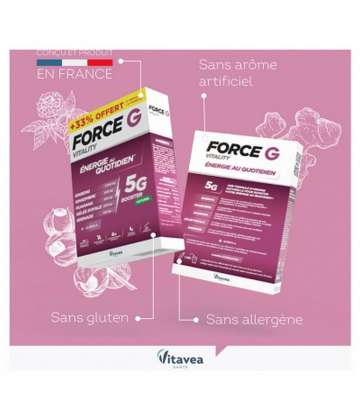 Vitavea Force G Vitality Énergie au Quotidien Ampoules