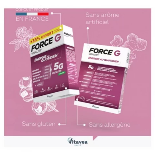 Vitavea Force G Vitality Énergie au Quotidien Ampoules - image 9