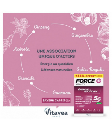 Vitavea Force G Vitality Énergie au Quotidien Ampoules