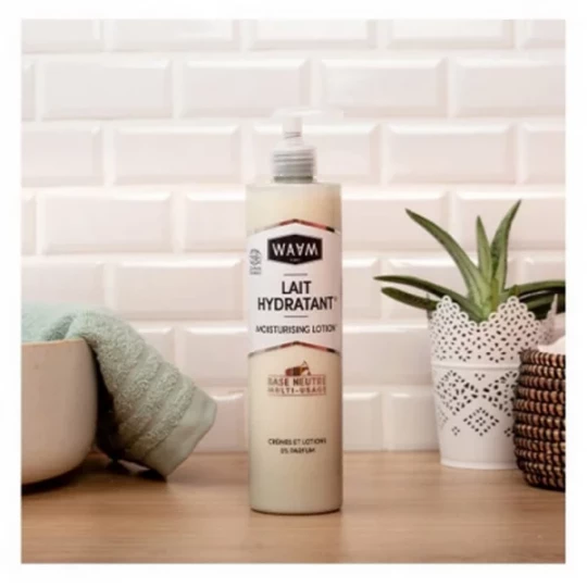 Waam Base Neutre Lait Hydratant 400 ml - image 3