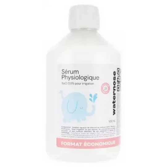 Waternose Sérum Physiologique 500 ml