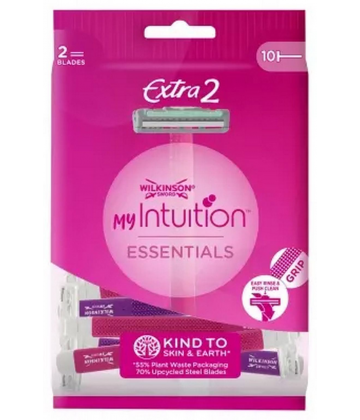 Wilkinson MyIntuition Extra 2 Essentials Rasoirs Jetables x 10