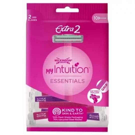 Wilkinson MyIntuition Extra 2 Essentials Rasoirs Jetables x 10