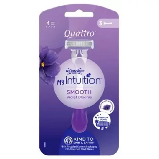 Wilkinson Quattro My Intuition Rasoirs x 3