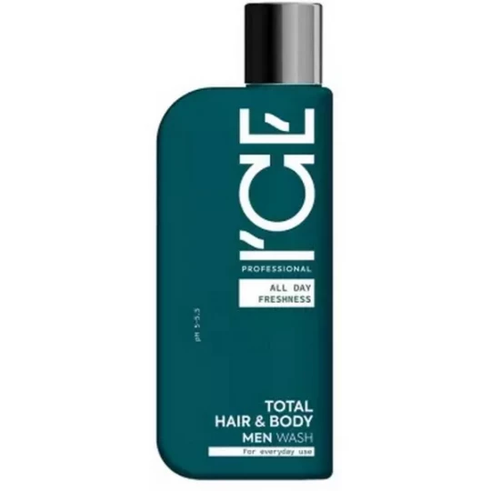ICE Professional Men Shampoing Douche Quotidien 2 en 1 250 ml