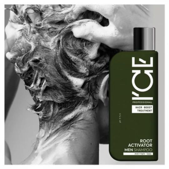 ICE Professional Men Shampoing Fortifiant Racines 250 ml - image 3