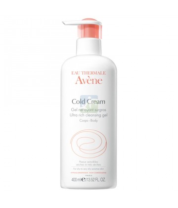 Avène Cold Cream Gel nettoyant surgras 400 ml