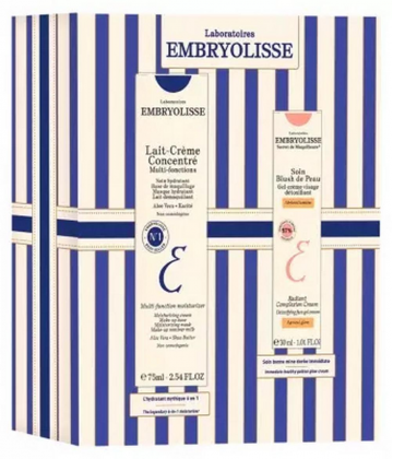 Embryolisse Coffret Lait-Crème Concentré 75 ml + Secret de Maquilleurs Soin Blush de Peau 30 ml