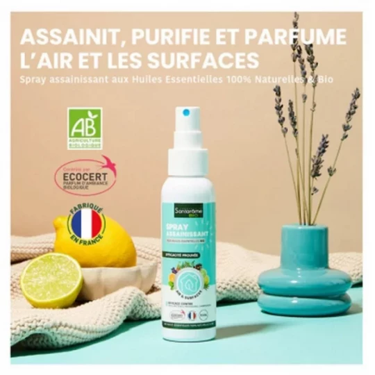 Santarome Spray Assainissant aux 20 Huiles Essentielles Bio - image 10