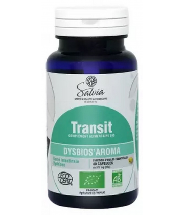 Salvia Nutrition Dysbios-Aroma Transit Bio Capsules