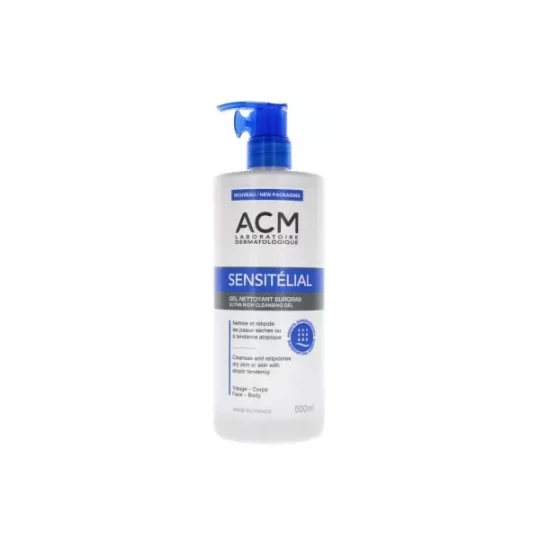 ACM Sensitélial Gel Nettoyant Surgras