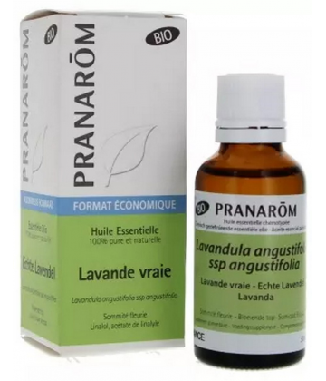 Pranarôm Huile Essentielle Lavande Vraie Bio