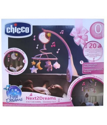 Chicco First Dreams Next2Dreams Mobile 3en1 0 Mois et +