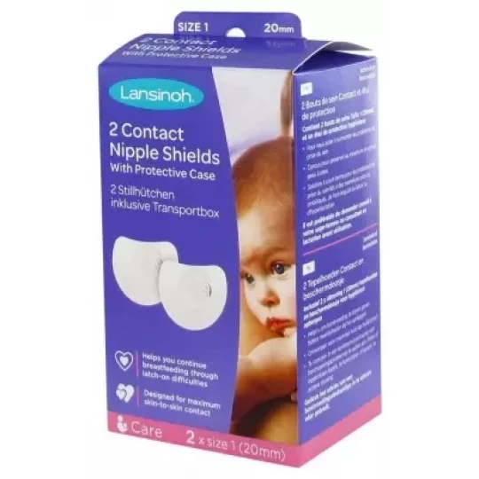Lansinoh Bouts de Sein Contact x 2 et Étui de Protection - image 2