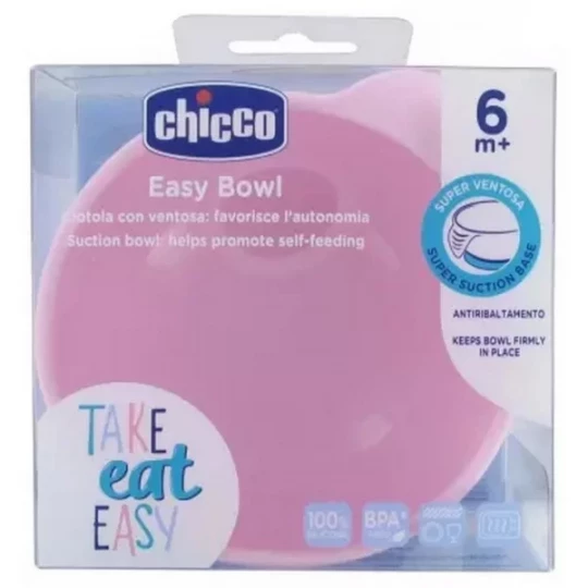 Chicco Bol en Silicone avec Ventouse 6 Mois et +