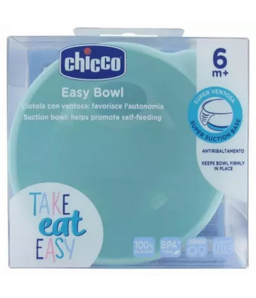 Chicco Bol en Silicone avec Ventouse 6 Mois et +