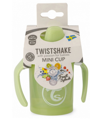 Twistshake Mini Cup Tasse d'Apprentissage Édition Limitée 230 ml 4 Mois et +