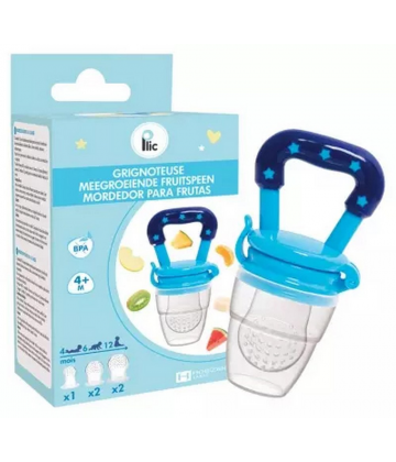 Plic Grignoteuse Évolutive 3 Tailles de Tétines de 4 à 12 Mois