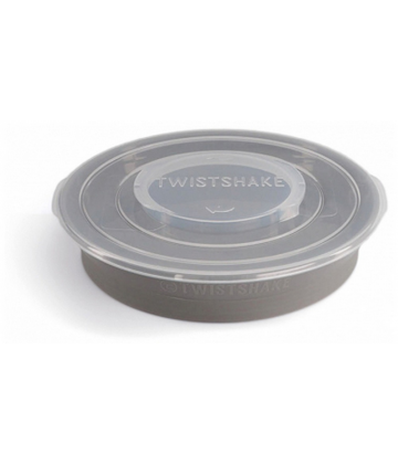 Twistshake Assiette Classique & Couvercle 6 Mois et +
