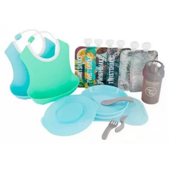 Twistshake Coffret Les Essentiels Kit Repas 6 Mois et +