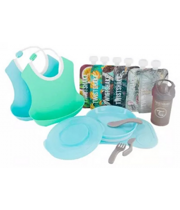 Twistshake Coffret Les Essentiels Kit Repas 6 Mois et +