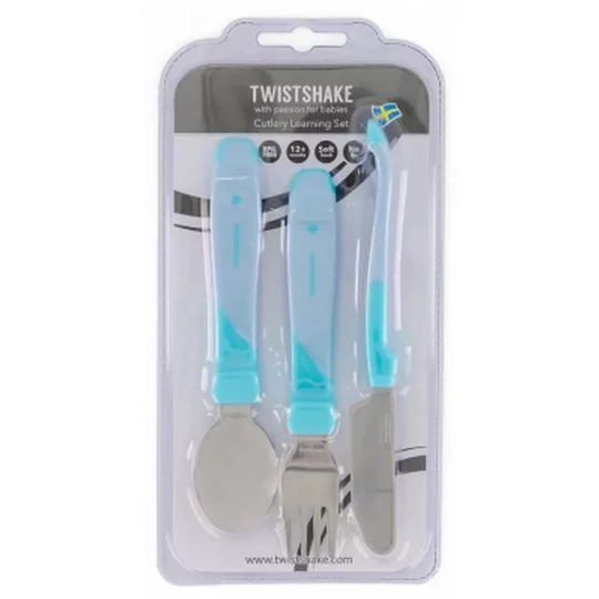 Twistshake Couverts d'Apprentissage en Acier Inoxydable 12 Mois et + - image 2