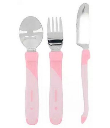 Twistshake Couverts d'Apprentissage en Acier Inoxydable 12 Mois et +