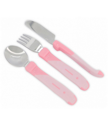 Twistshake Couverts d'Apprentissage en Acier Inoxydable 12 Mois et +