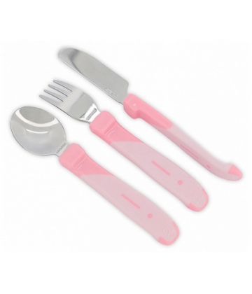 Twistshake Couverts d'Apprentissage en Acier Inoxydable 12 Mois et +