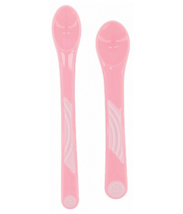 Twistshake Cuillere d'Alimentation Droite 4 Mois et + x 2