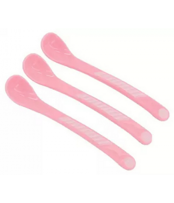 Twistshake Cuillere d'Alimentation Incurvée 4 Mois et + x 3