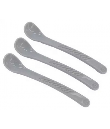 Twistshake Cuillere d'Alimentation Incurvée 4 Mois et + x 3