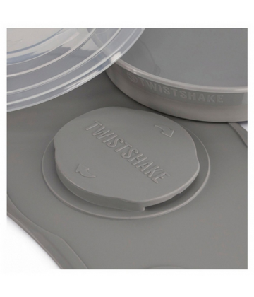 Twistshake Mini Plateau Click Mat + Assiette & Couvercle 6 Mois et +