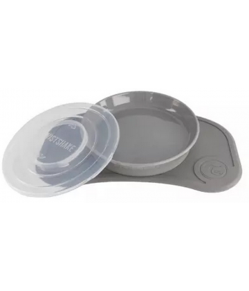 Twistshake Mini Plateau Click Mat + Assiette & Couvercle 6 Mois et +