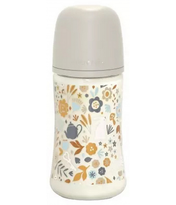 Suavinex Wonderland Biberon Tétine Symétrique Débit Moyen 270 ml 3 Mois et +