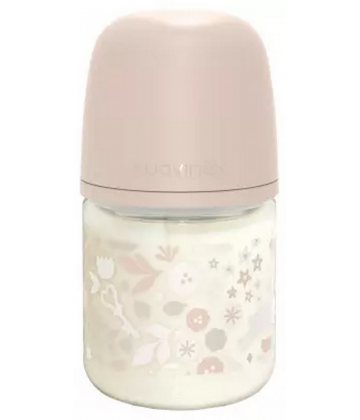 Suavinex Wonderland Biberon Verre Tétine Symétrique Débit Lent 120 ml 0 Mois et +