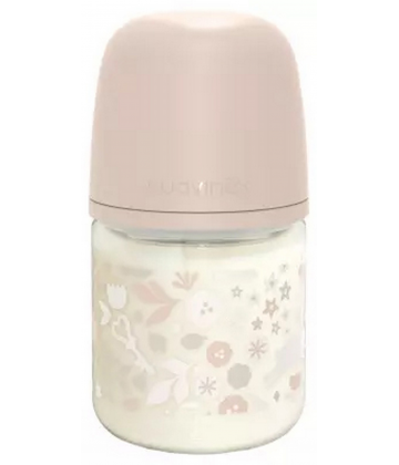 Suavinex Wonderland Biberon Verre Tétine Symétrique Débit Lent 120 ml 0 Mois et +