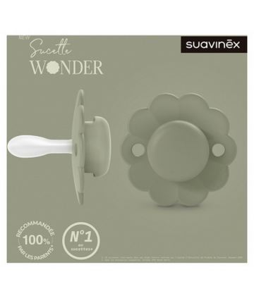 Suavinex Wonder Sucette avec Tétine Symétrique SX Pro 6 à 18 Mois