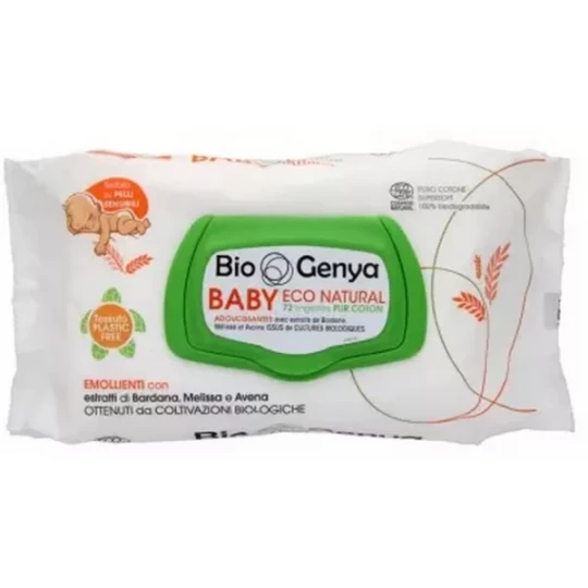 BioGenya Lingettes Bébé en Coton Pur Lingettes - image 2