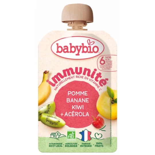 Babybio Immunité 6 Mois et + Bio 100 g