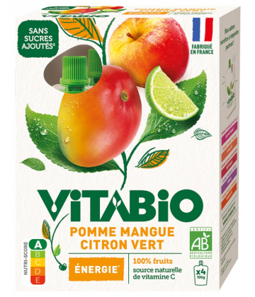 Vitabio Bio Gourdes 4 x 100 g