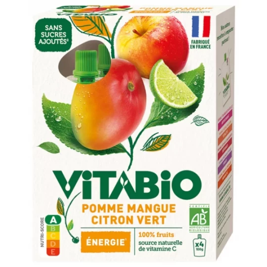 Vitabio Bio Gourdes 4 x 100 g
