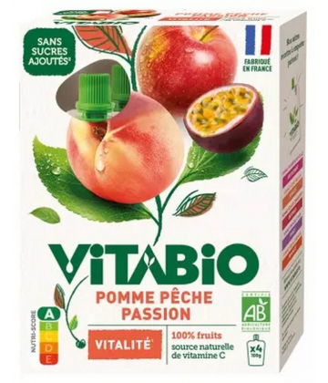 Vitabio Bio Gourdes 4 x 100 g