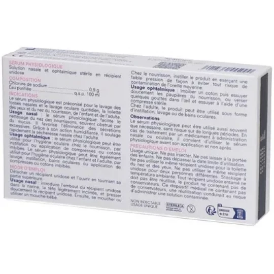 Cooper Sérum Physiologique Unidoses de 5 ml - image 6